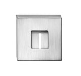 Quality image of Tupai Rapido CurvaLine WC Turn on Round Rose (bolt through fixing only) - Satin Chrome | Sku. twcrsc | available from Trade Door Handles.