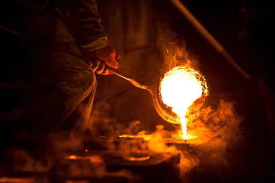 This is an image from Kirkpatrick showing a man making Antique Black Hardware