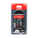This is an image of Timco - Utility Knife Blades 60 x 19 x 0.6 (100 Pieces Blister Pack) UBHANG100