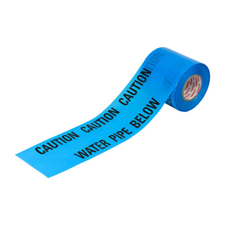 This is an image of Timco - Underground Tape - Water Pipe 365m x 150mm (1 Each Roll) PCSUTWP