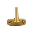 High quality image of Heritage Brass - Cranked Casement Stay Pin Satin Brass finish | Sku. v1002-sb | available to order from Trade Door Handles in Kendal.