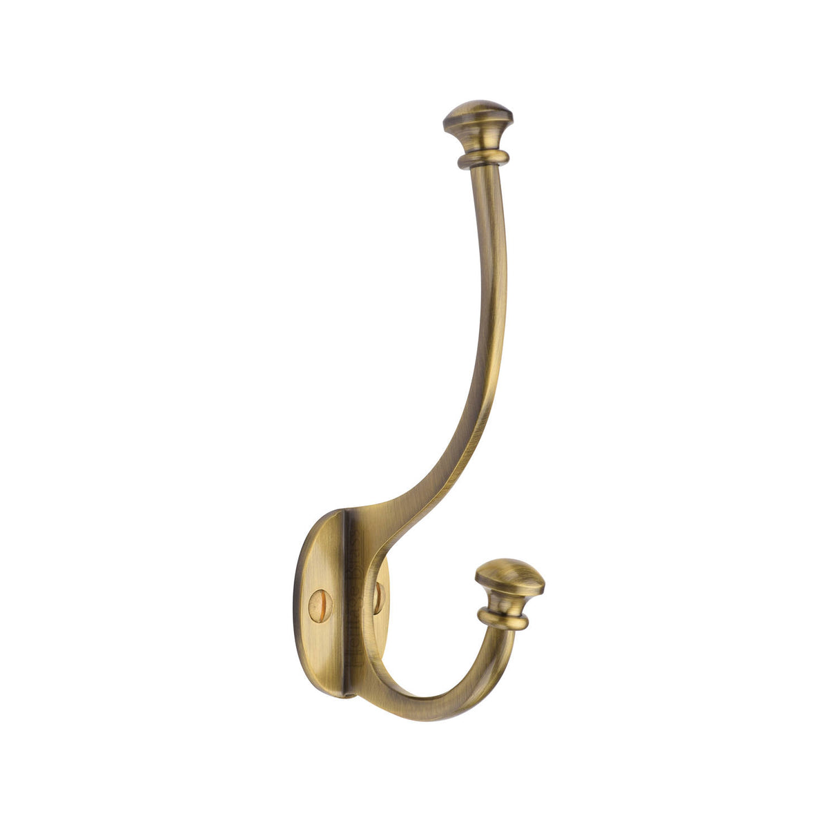 High quality image of the Heritage Brass Ball Hat And Coat Hook Antique Brass Finish
 | Sku. v1052-at | Discounted prices available from Trade Door Handles