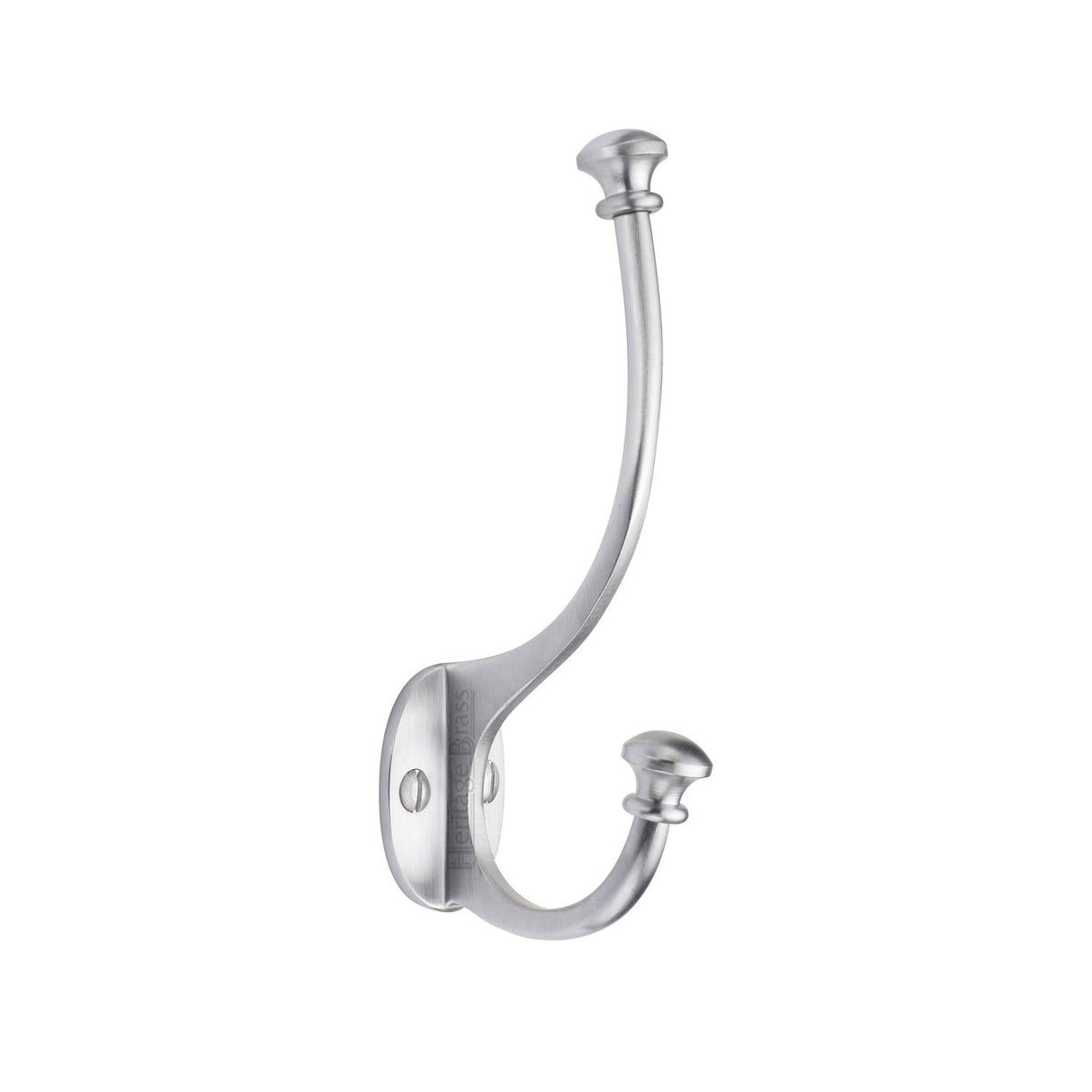 High quality image of the Heritage Brass Ball Hat And Coat Hook Satin Chrome Finish
 | Sku. v1052-sc | Discounted prices available from Trade Door Handles