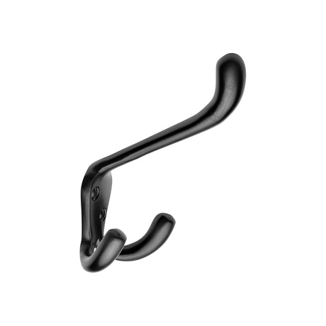 High quality image of Heritage Brass - Hat and Coat Hook Matt Black Finish | Sku. v1058-bkmt | available to order from Trade Door Handles in Kendal.