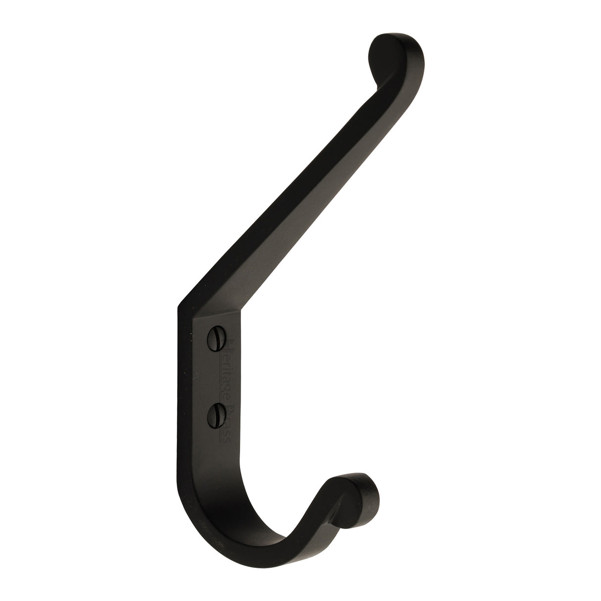 High quality image of the Heritage Brass Angular Hook Matt Black Finish
 | Sku. v1066-bkmt | Discounted prices available from Trade Door Handles