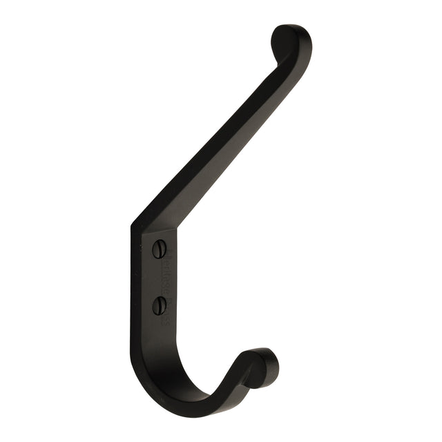 High quality image of the Heritage Brass Angular Hook Matt Black Finish
 | Sku. v1066-bkmt | Discounted prices available from Trade Door Handles