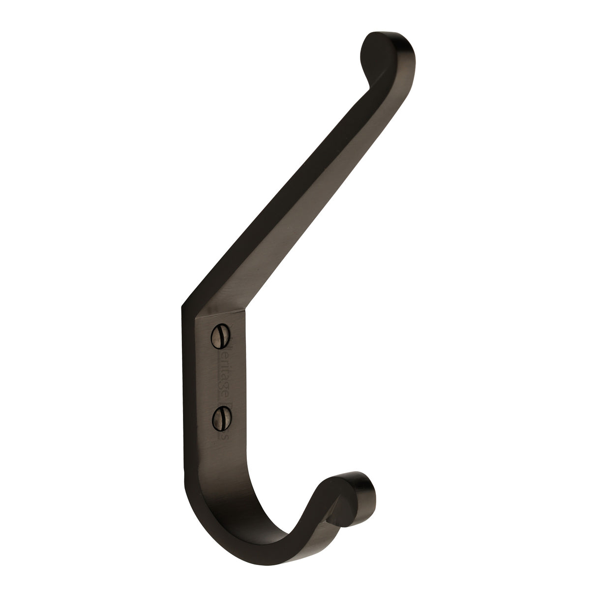 High quality image of the Heritage Brass Angular Hook Matt Bronze Finish
 | Sku. v1066-mb | Discounted prices available from Trade Door Handles