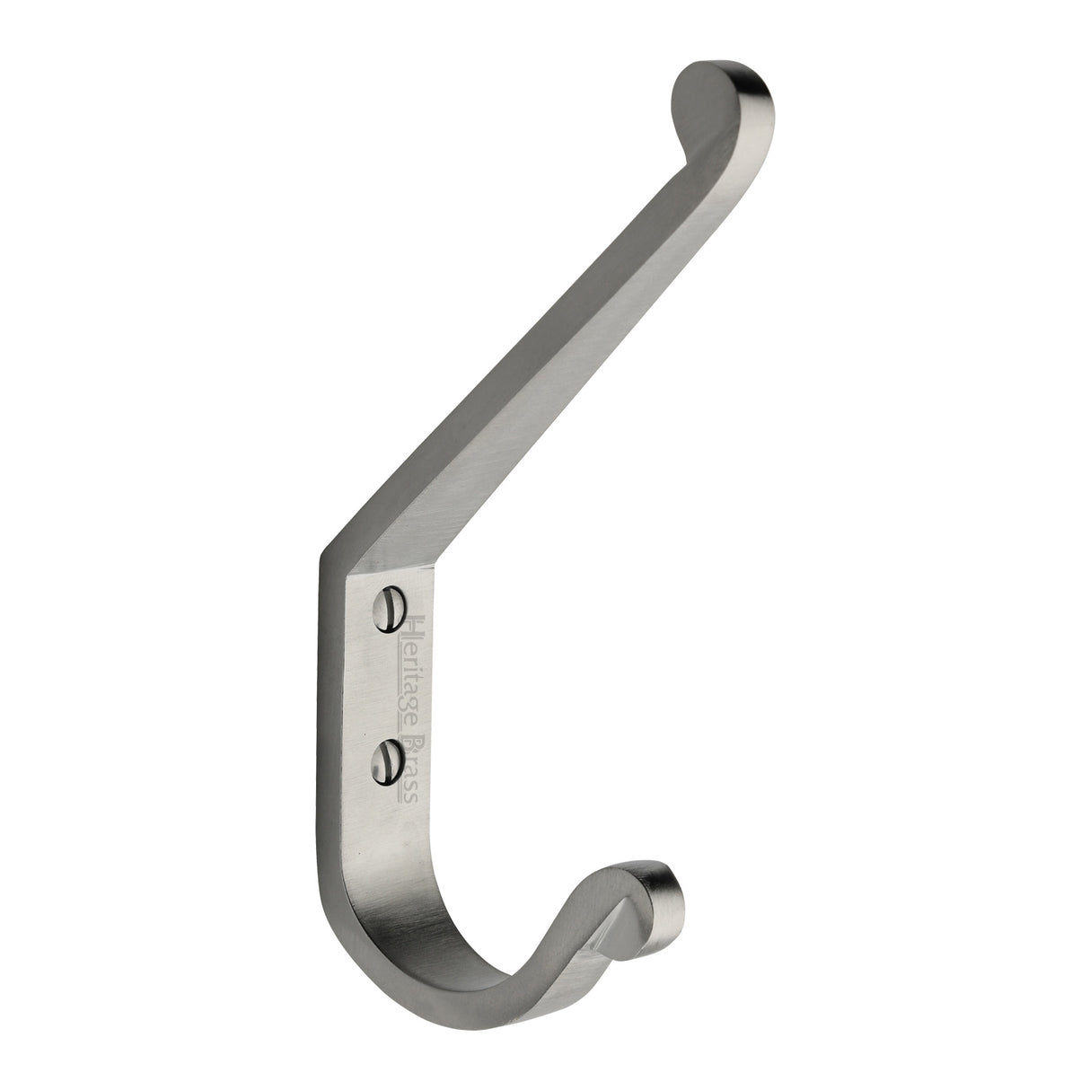 High quality image of the Heritage Brass Angular Hook Satin Chrome Finish
 | Sku. v1066-sc | Discounted prices available from Trade Door Handles