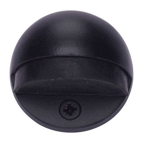 High quality image of the Heritage Brass Shielded Door Stop Matt Black Finish
 | Sku. v1080-bkmt | Discounted prices available from Trade Door Handles