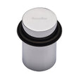 High quality image of the Heritage Brass Round Door Stop Polished Chrome Finish
 | Sku. v1083-pc | Discounted prices available from Trade Door Handles
