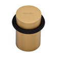 High quality image of the Heritage Brass Round Door Stop Satin Brass Finish
 | Sku. v1083-sb | Discounted prices available from Trade Door Handles
