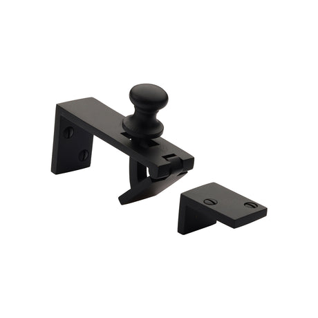 High quality image of the Heritage Brass Counter Flap Catch Matt Black Finish
 | Sku. v1113-bkmt | Discounted prices available from Trade Door Handles