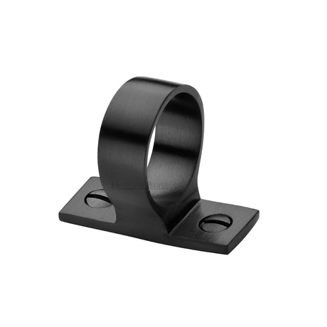 High quality image of Heritage Brass - Sash Ring Matt Black finish | Sku. v1120-bkmt | available to order from Trade Door Handles in Kendal.
