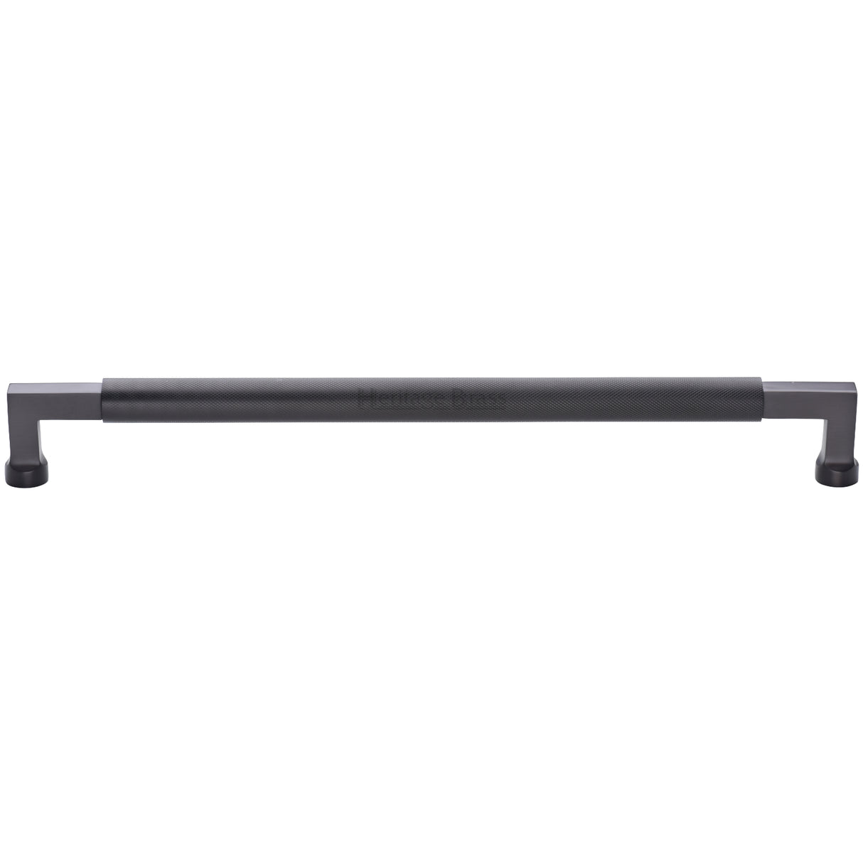 High quality image of the Heritage Brass Bauhaus Knurled Appliance Pull 483mm Matt Bronze Finish
 | Sku. V1315-483-MB | Trade Door Handles