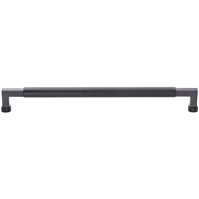 High quality image of the Heritage Brass Bauhaus Knurled Appliance Pull 483mm Matt Bronze Finish
 | Sku. V1315-483-MB | Trade Door Handles