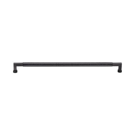 High quality image of the Heritage Brass Door Pull Handle Hammered Bauhaus Design 330mm Matt Bronze | Sku. V1317-330-MB | Trade Door Handles