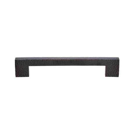 High quality image of the Heritage Brass Door Pull Handle Metro Hammered Design 305mm Matt Bronze Finish
 | Sku. V1395-305-MB | Trade Door Handles