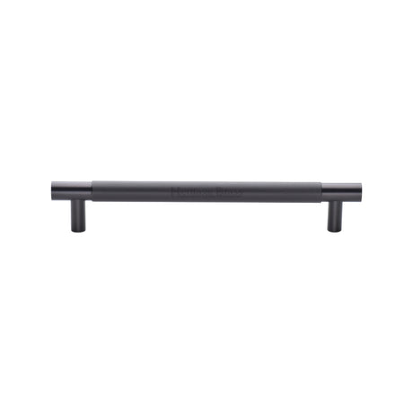 High quality image of the Heritage Brass Appliance Pull Knurled Design 305mm Matt Bronze Finish
 | Sku. V1465-305-MB | Trade Door Handles