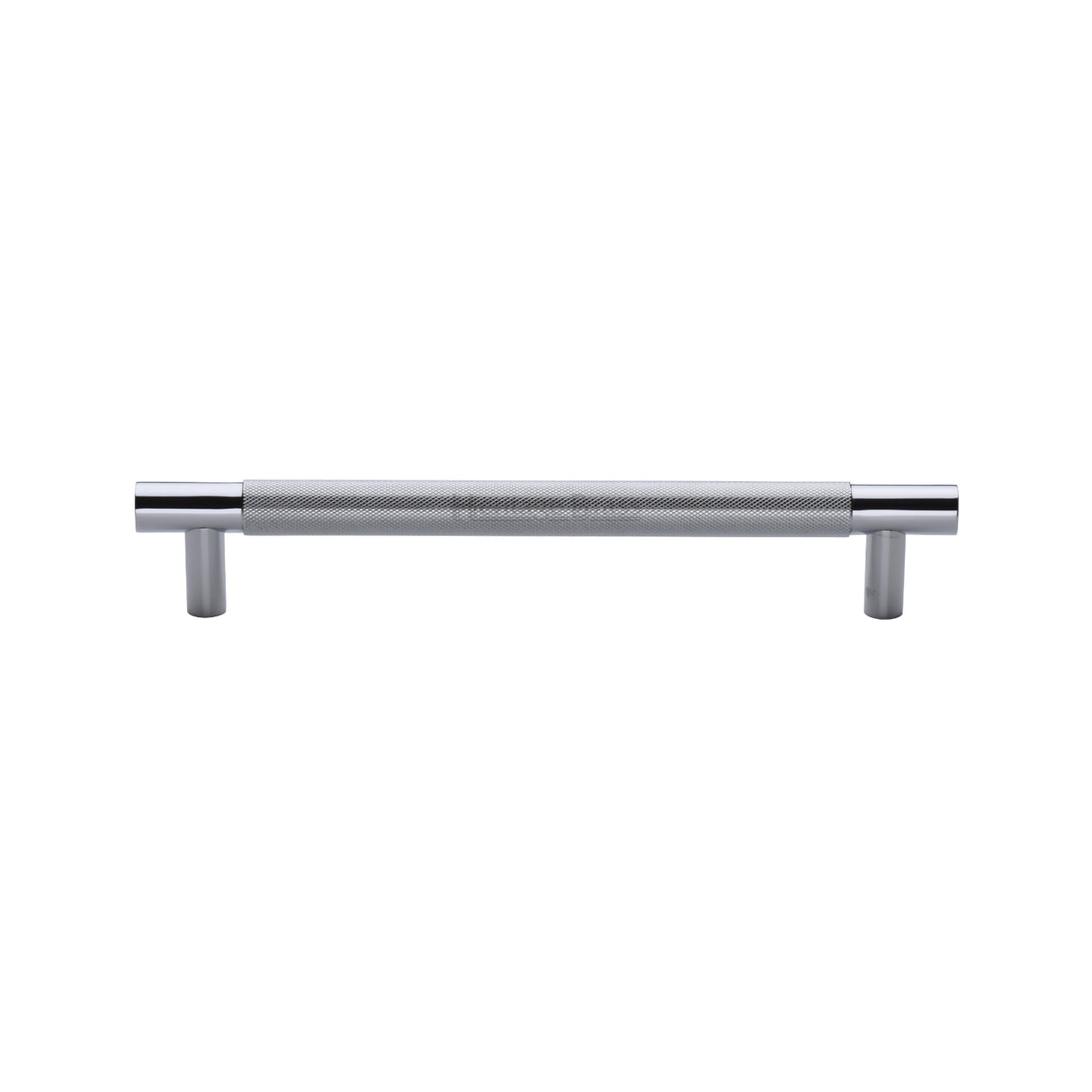 High quality image of the Heritage Brass Appliance Pull Knurled Design 305mm Polished Chrome Finish
 | Sku. V1465-305-PC | Trade Door Handles