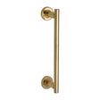 High quality image of the Heritage Brass Classic Door Pull Handle 280mm Polished Brass Finish
 | Sku. v2057-280-pb | Discounted prices available from Trade Door Handles
