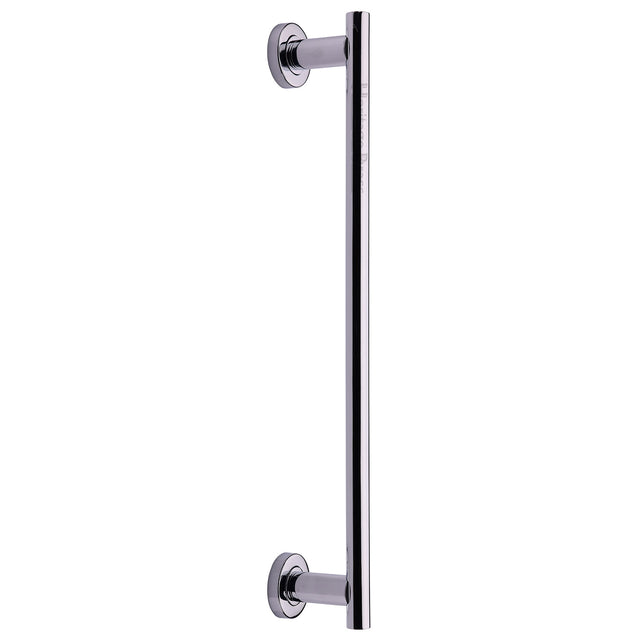 High quality image of the Heritage Brass Classic Door Pull Handle 489mm Polished Chrome Finish
 | Sku. v2057-489-pc | Discounted prices available from Trade Door Handles