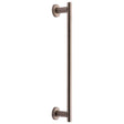 High quality image of the Heritage Brass Classic Door Pull Handle 489mm Satin Nickel Finish
 | Sku. v2057-489-sn | Discounted prices available from Trade Door Handles