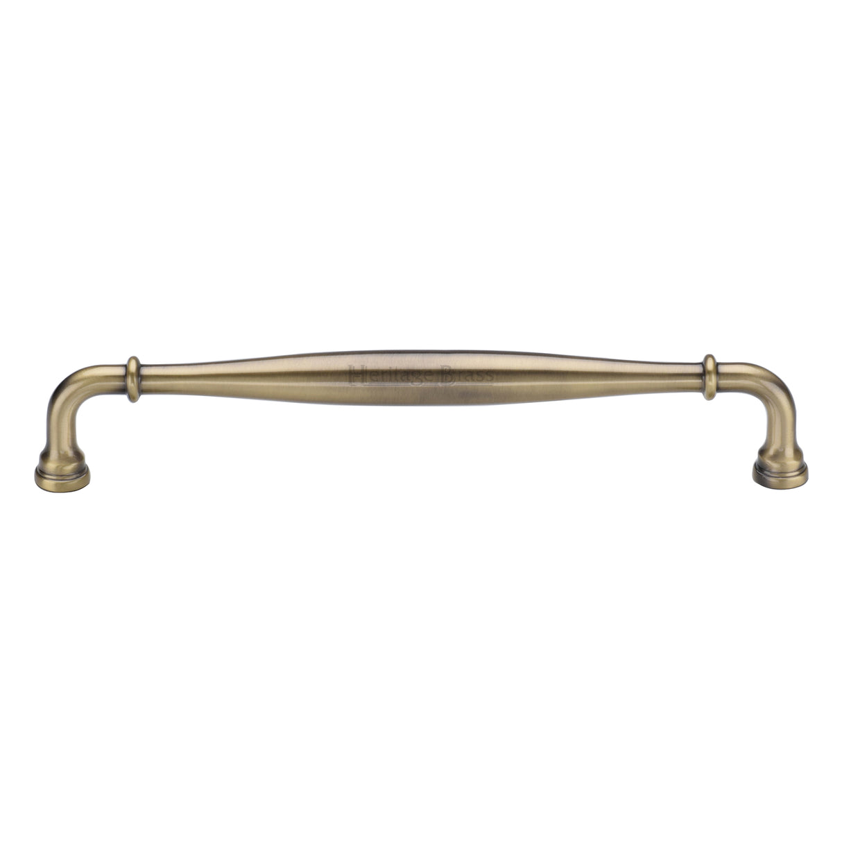 High quality image of the Heritage Brass Henley Traditional Door Pull 329mm Antique Brass finish | Sku. V3960-329-AT | Trade Door Handles