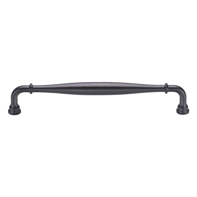 High quality image of the Heritage Brass Henley Traditional Door Pull 329mm Matt Bronzez finish | Sku. V3960-329-MB | Trade Door Handles