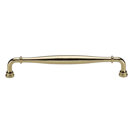 High quality image of the Heritage Brass Henley Traditional Door Pull 329mm Polished Brass finish | Sku. V3960-329-PB | Trade Door Handles
