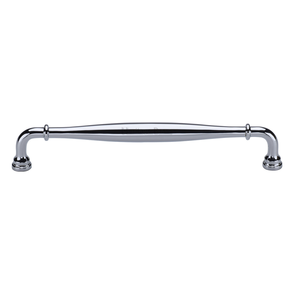 High quality image of the Heritage Brass Henley Traditional Door Pull 329mm Polished Chrome finish | Sku. V3960-329-PC | Trade Door Handles