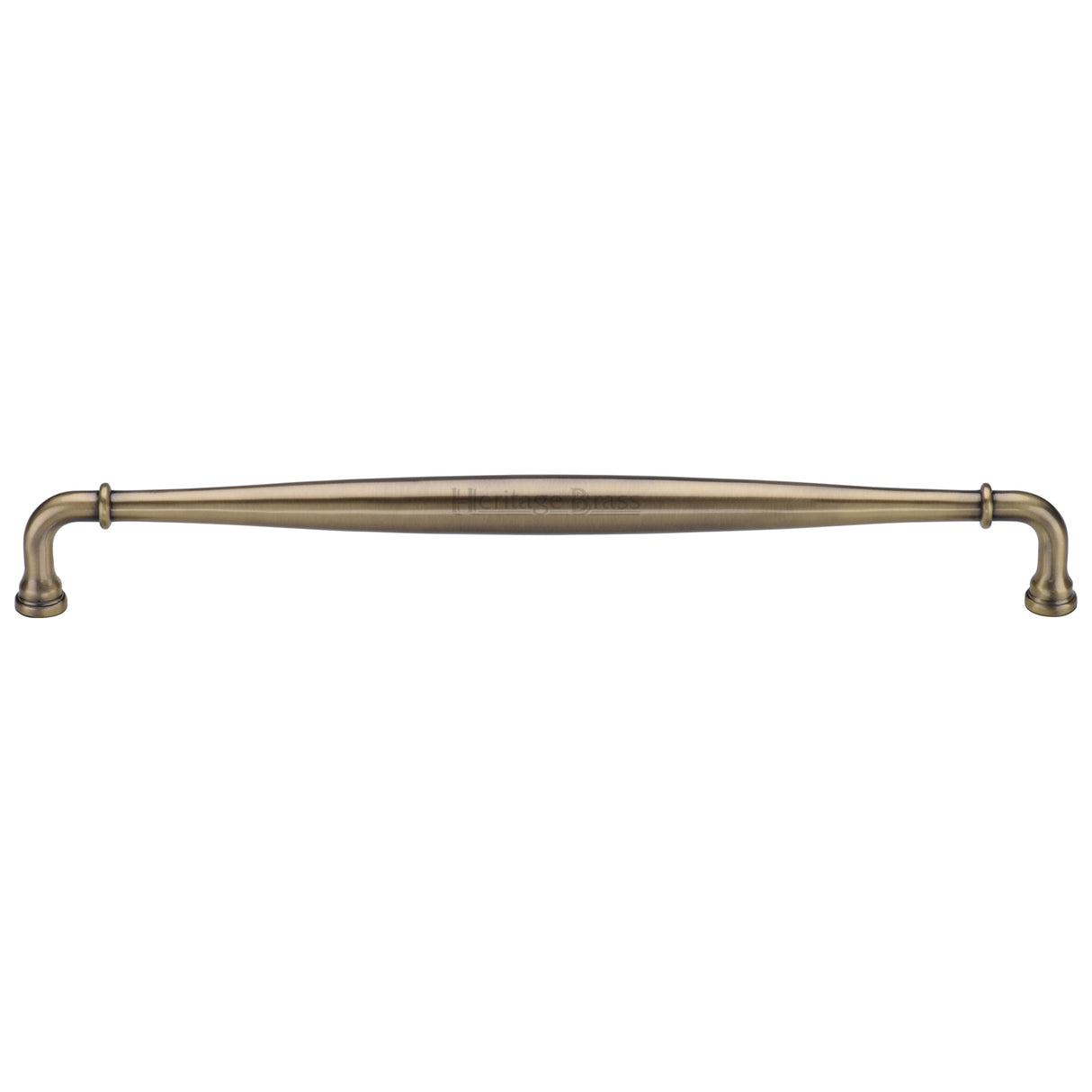 High quality image of the Heritage Brass  Henley Traditional Door Pull 481mm Antique Brass finish | Sku. V3960-481-AT | Trade Door Handles