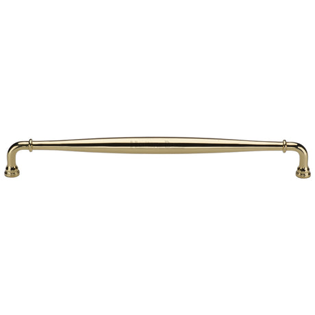 High quality image of the Heritage Brass  Henley Traditional Door Pull 481mm Polished Brass finish | Sku. V3960-481-PB | Trade Door Handles