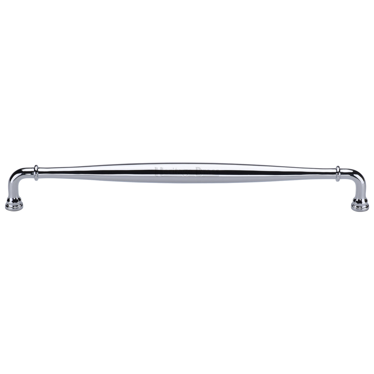 High quality image of the Heritage Brass  Henley Traditional Door Pull 481mm Polished Chrome finish | Sku. V3960-481-PC | Trade Door Handles