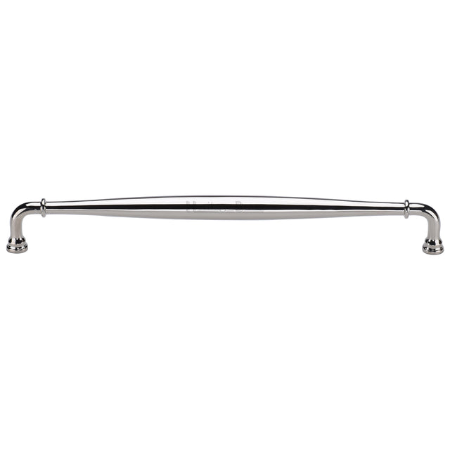 High quality image of the Heritage Brass  Henley Traditional Door Pull 481mm Polished Nickel finish | Sku. V3960-481-PNF | Trade Door Handles