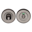 High quality image of Heritage Brass - Indicator Turn & Release for Bathroom Doors Matt Bronze Finish | Sku. v4046-mb | Trade Door Handles, Kendal.