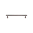 High quality image of the Heritage Brass Cabinet Pull Step Design with 16mm Rose 96mm CTC Satin Nickel Finish | Sku. v4411-96-sn | Discounted prices available from Trade Door Handles