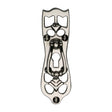 High quality image of the Heritage Brass Cabinet Pull Ornate Design Polished Nickel Finish | Sku. v5023-pnf | Discounted prices available from Trade Door Handles