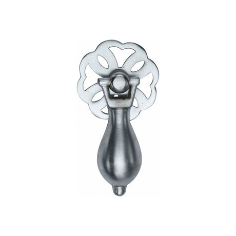 High quality image of the Heritage Brass Cabinet Pull Satin Chrome Finish | Sku. v5025-sc | Discounted prices available from Trade Door Handles