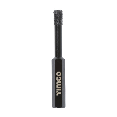 This is an image of Timco - Premium Diamond Tile & Glass Bit 6.0mm (1 Each Blister Pack) VBD6