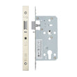 High quality image of the Vier - Din Nightlatch - Backset 55mm - 2 Pc Forend - Square - Stain Stainless Steel | Sku. vdl7255-nl-sss | available to order from Trade Door Handles.