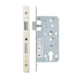High quality image of the Vier - Din Euro Sashlock- Backset 55mm - 2 Pc Forend - Square - Stain Stainless Steel | Sku. vdl7255-sss | available to order from Trade Door Handles.