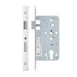 High quality image of the Vier - Din Euro Sashlock- Backset 60mm - 2 Pc Forend - Square - Polished Stainless Steel | Sku. vdl7260-pss | available to order from Trade Door Handles.