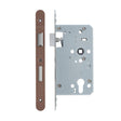 High quality image of the Vier - Din Euro Sashlock- Backset 60mm - 2 Pc Forend - Radius- Single Throw - PVD Satin Bronze | Sku. vdl7260-st-r-pvdbz | available to order from Trade Door Handles.