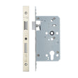 High quality image of the Vier - Din Euro Sashlock- Backset 60mm - 2 Pc Forend - Square - Single Throw - Stain Stainless Steel | Sku. vdl7260-st-sss | available to order from Trade Door Handles.