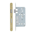 High quality image of the Vier - Din Bathroom- Backset 55mm - 2 Pc Forend - Radius - PVDSB - PVD Satin Brass | Sku. vdl7855-r-pvdsb | available to order from Trade Door Handles.