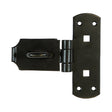 This is an image of Timco - Vertical Pattern Bolt On Hasp & Staple - Heavy Duty - Black 6" (1 Each TIMbag) VHS6BP