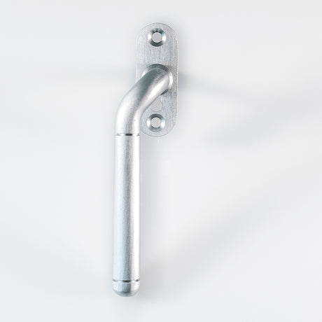 High quality image of Carlisle Brass - Cranked Locking Espagnolette Handle L/H - Satin Chrome | Sku. v1008lhsc | Trade Door Handles.