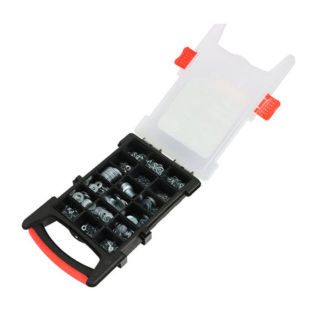 This is an image of Timco - Mixed Washers Grab Pack - Zinc - (1000 PCS Tray) WAGPACK