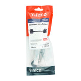 This is an image of Timco - Cabin Hooks - Wire Pattern - Black 6" (1 Each TIMpac) WCH6BP