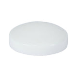 This is an image of Timco - Two Piece Screw Caps - White To fit 3.5 to 4.2 Screw - (100 PCS TIMpac) WHITEPLAST